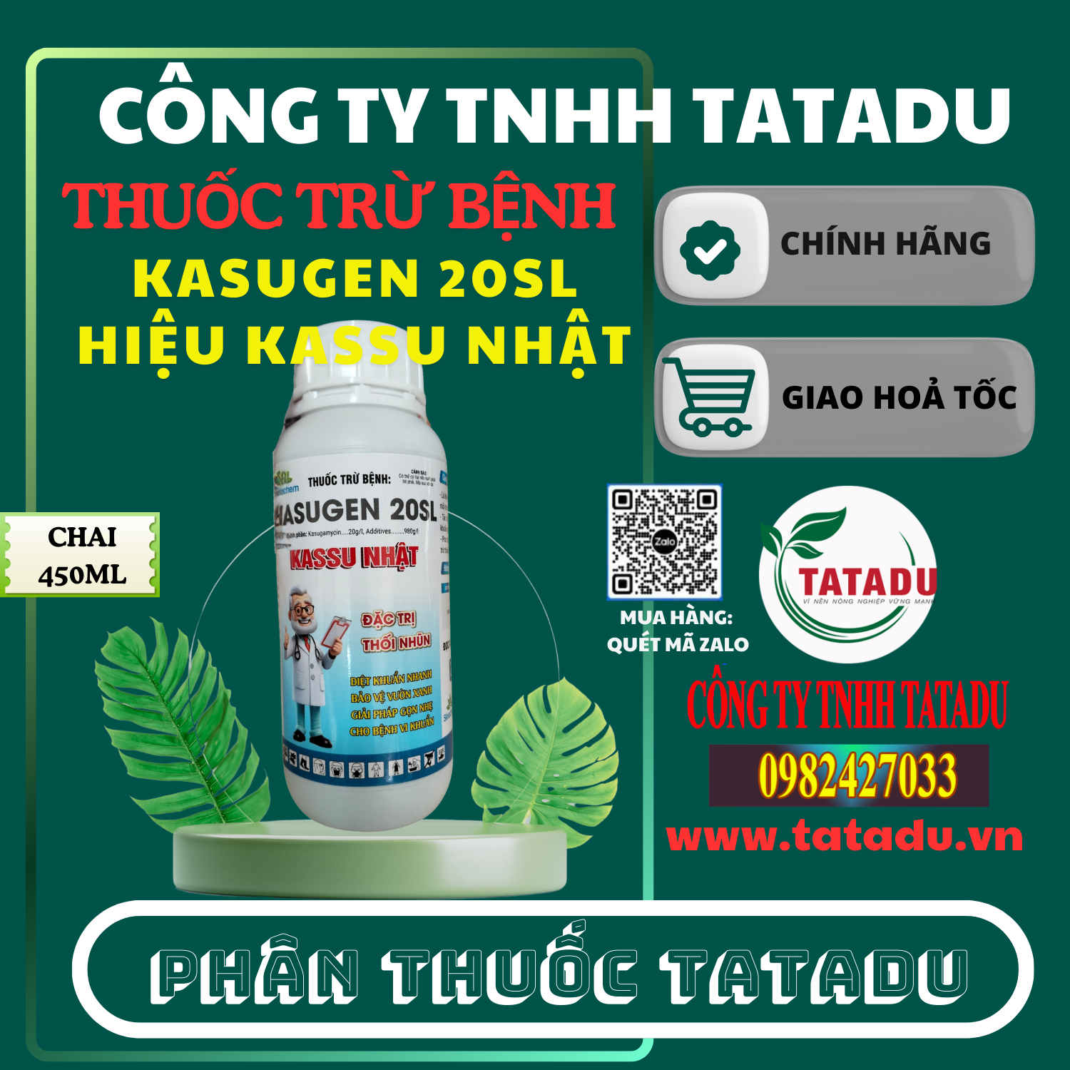 KASUGEN 20SL HIỆU KASSU NHẬT