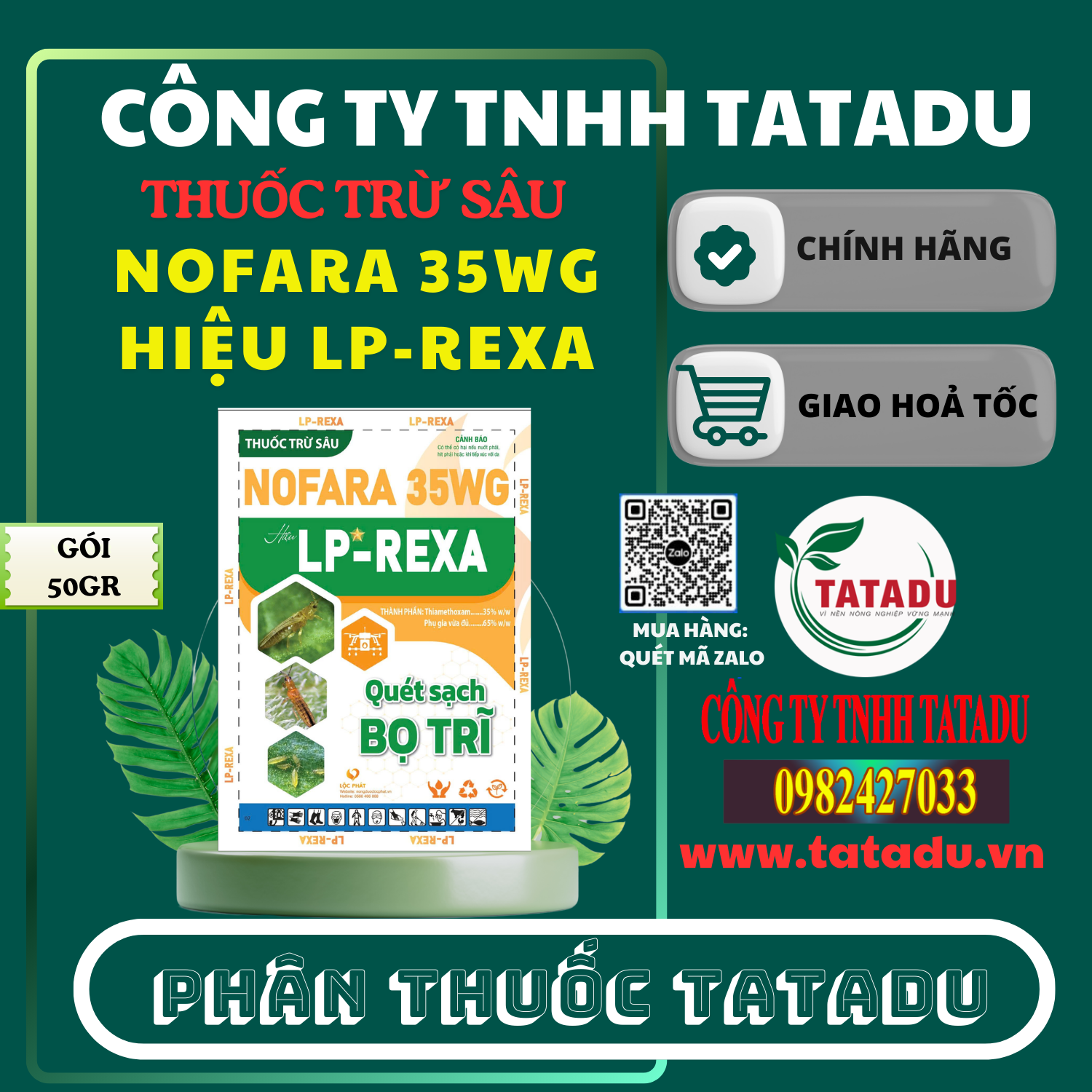 NOFARA 35WG HIỆU LP-REXA