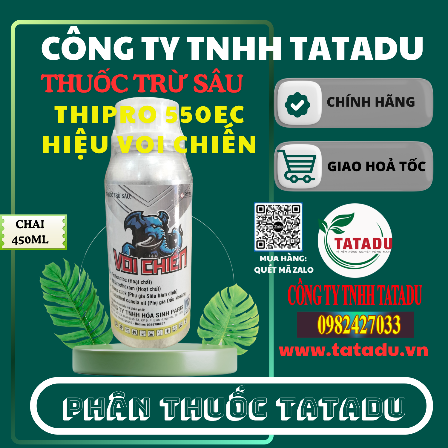 THIPRO 550EC HIỆU VOI CHIẾN