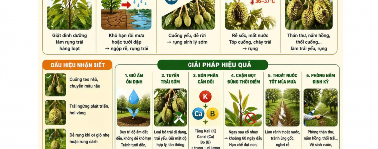 SAI LAM KHIEN SAU RIENG RUNG TRAI NON HANG LOAT NGUYEN NHAN GIAI PHAP HIEU QUA