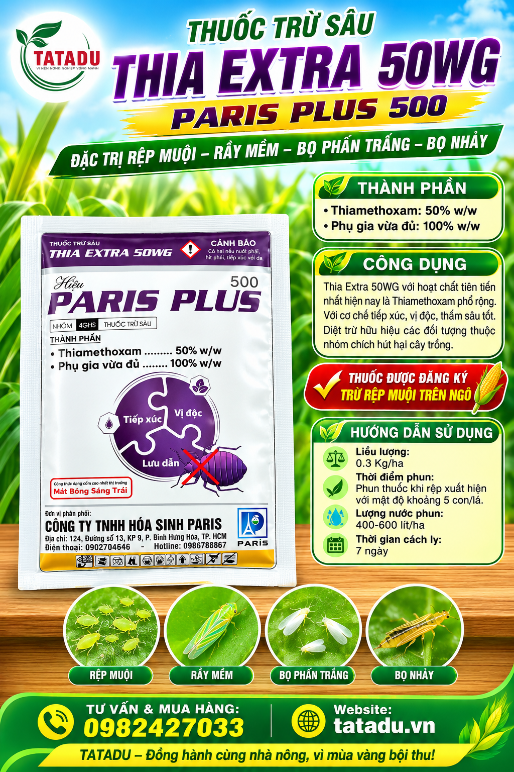 THIA EXTRA 50WG Hieu PARIS PLUS 500 1 THIA EXTRA 50WG Hieu PARIS PLUS 500 1