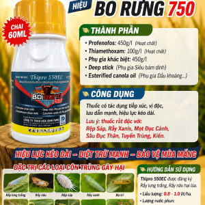 THUOC TRU SAU THIPRO 550EC HIEU BO RUNG 750